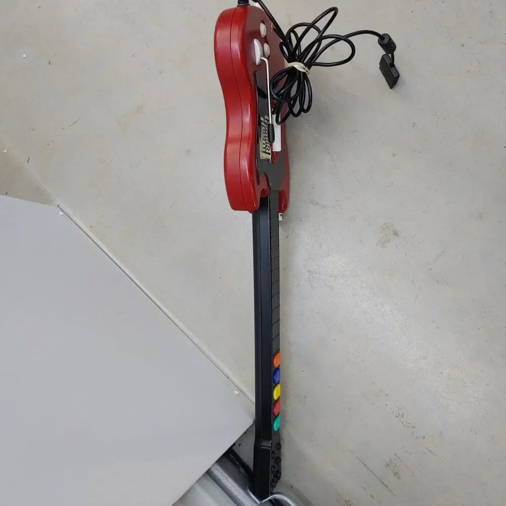 Guitar Hero Gibson SGPlayStation 2 PS2 PSLGHWired Red Octane NO WHAMMY SPRING